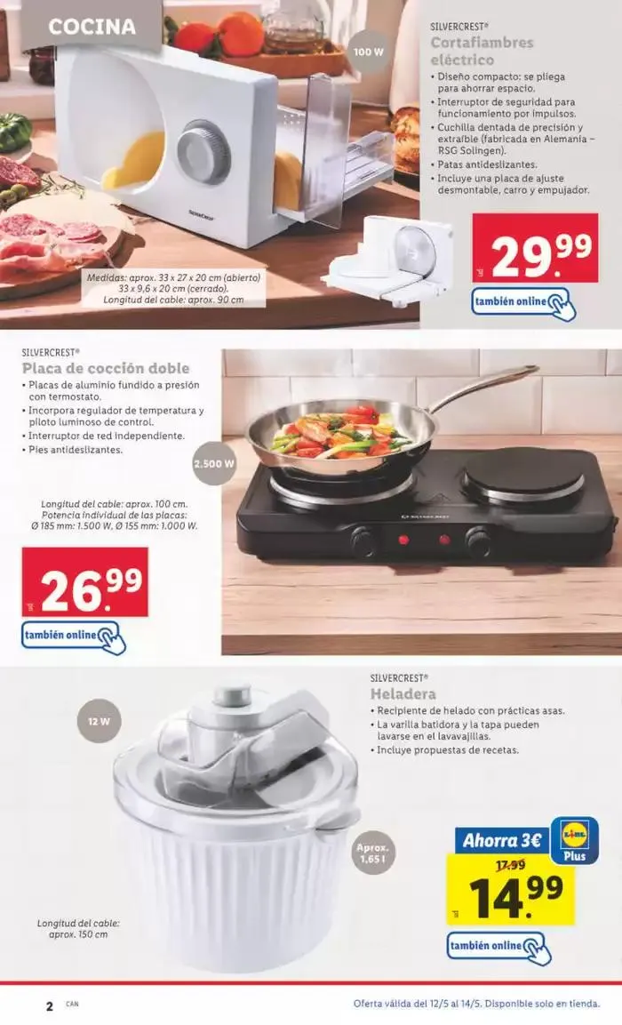 Catálogo de ¡Bazar Lidl! Ofertas válidas del 12/05 al 18/05 12 de mayo al 18 de mayo 2025 - Página 2
