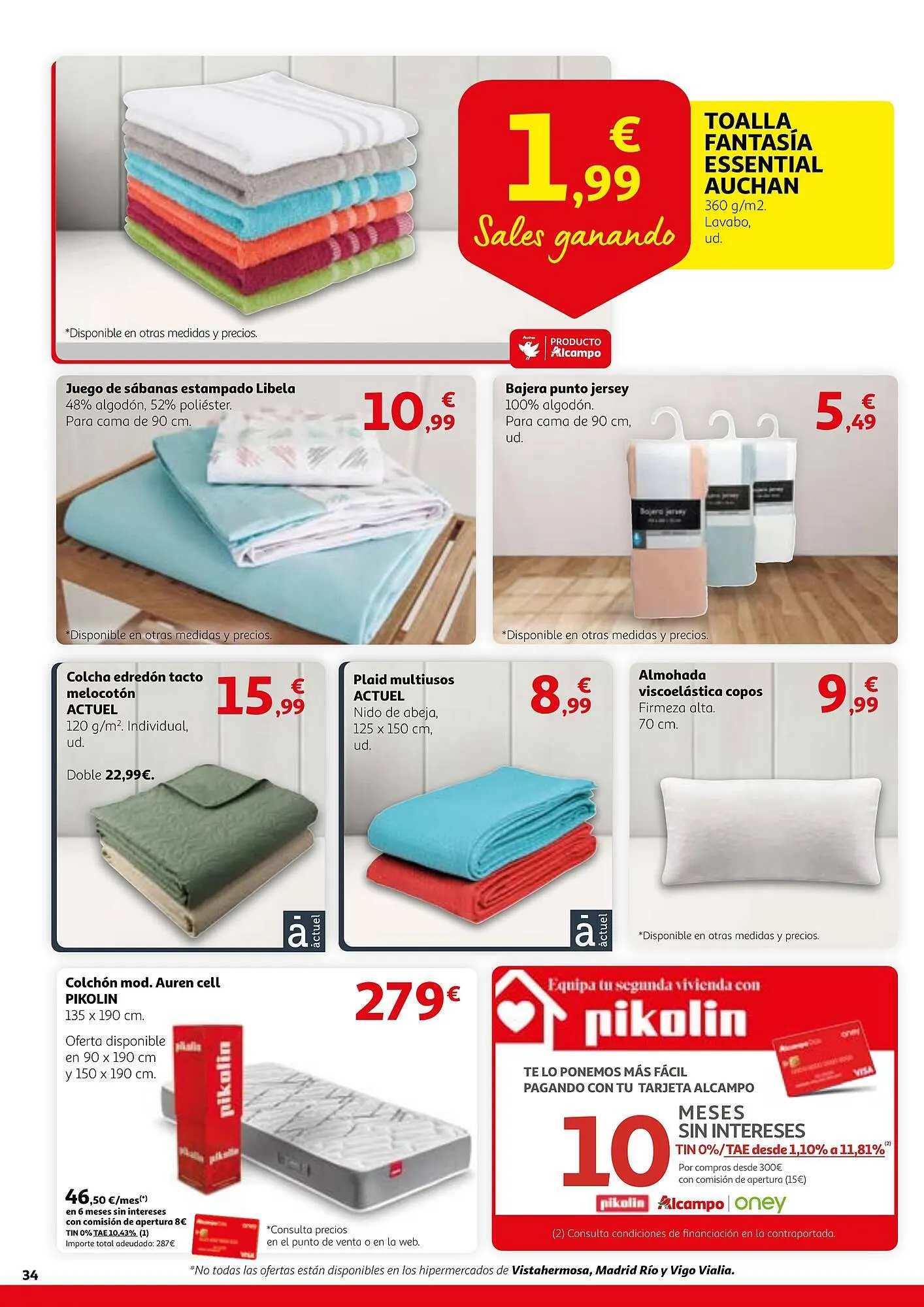 Catálogo de Folleto Alcampo 19 de julio al 31 de julio 2024 - Página 34