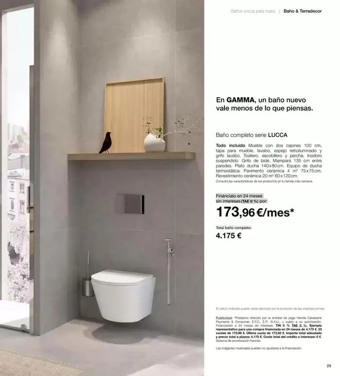 Catálogo de Catálogo de baños 24/25 2 de enero al 31 de agosto 2025 - Página 121