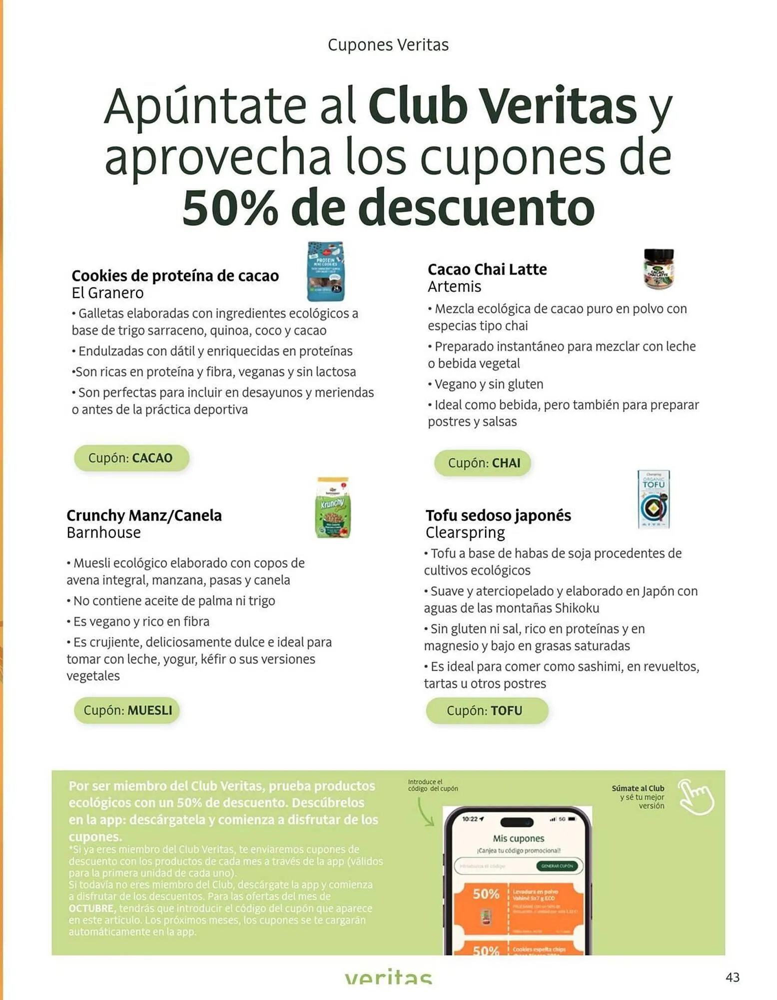 Catálogo de Catálogo Veritas 1 de octubre al 31 de octubre 2025 - Página 43