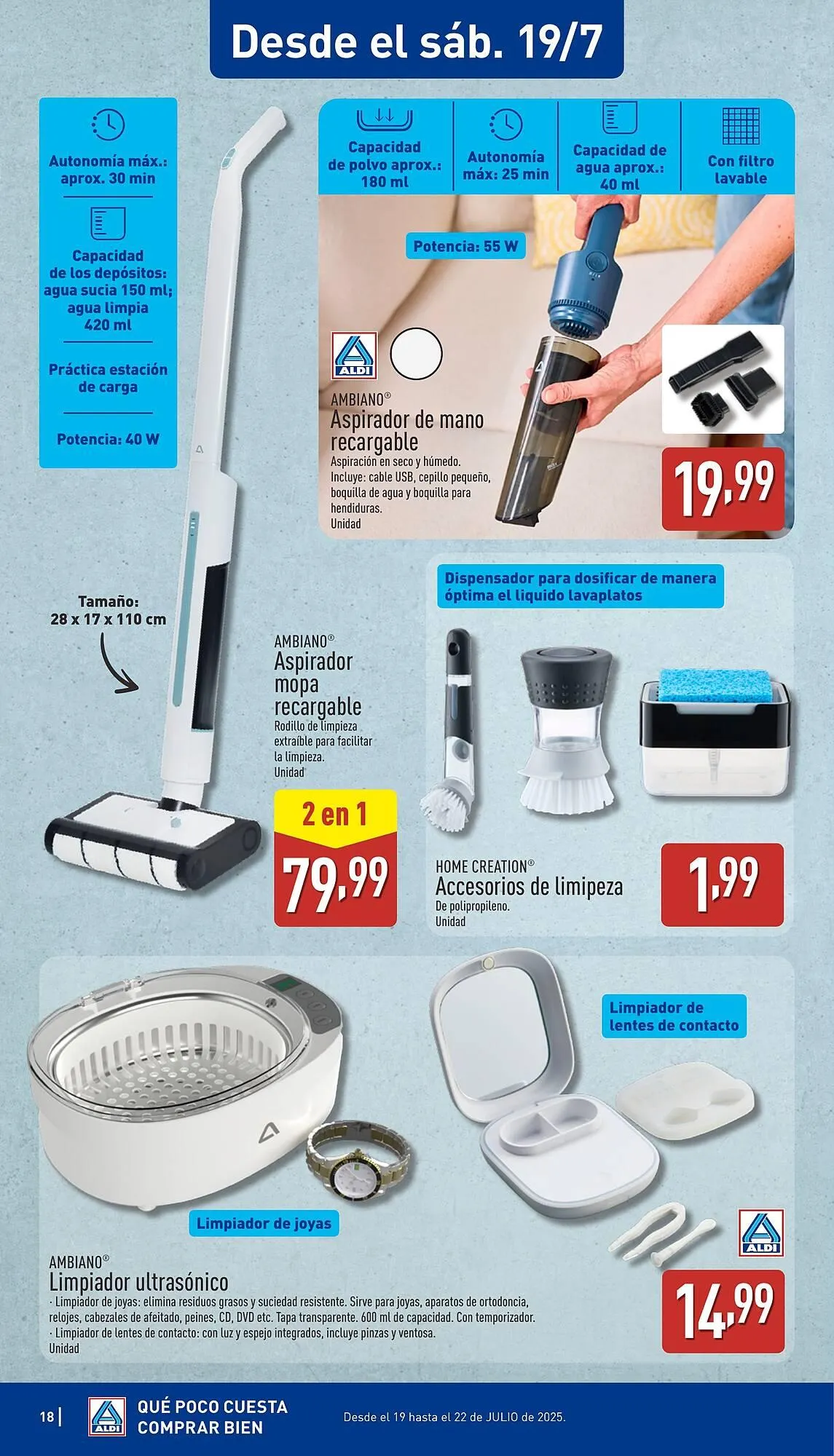 Catálogo de Folleto ALDI 14 de julio al 20 de julio 2025 - Página 18