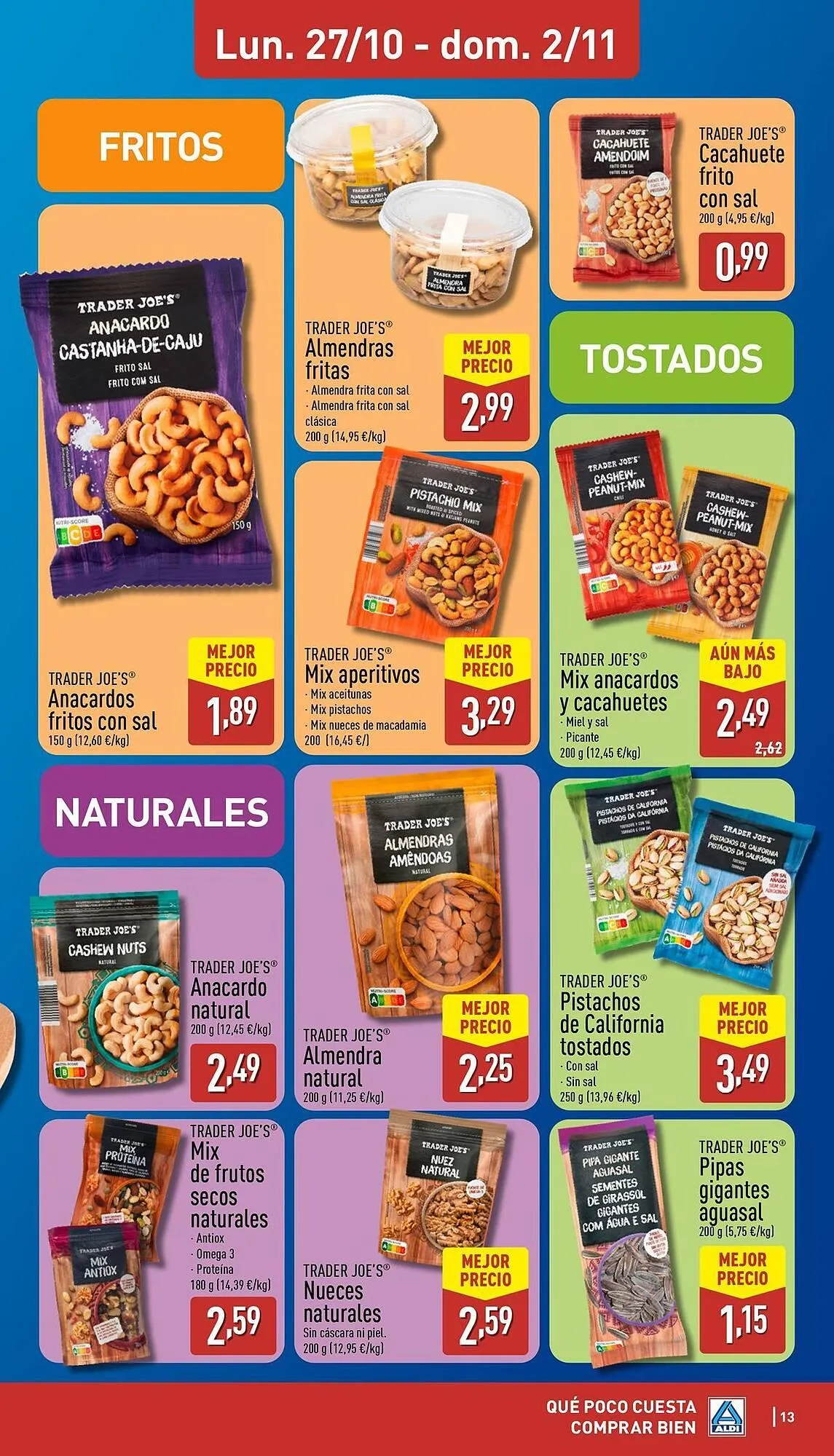 Catálogo de Folleto ALDI 27 de octubre al 2 de noviembre 2025 - Página 13