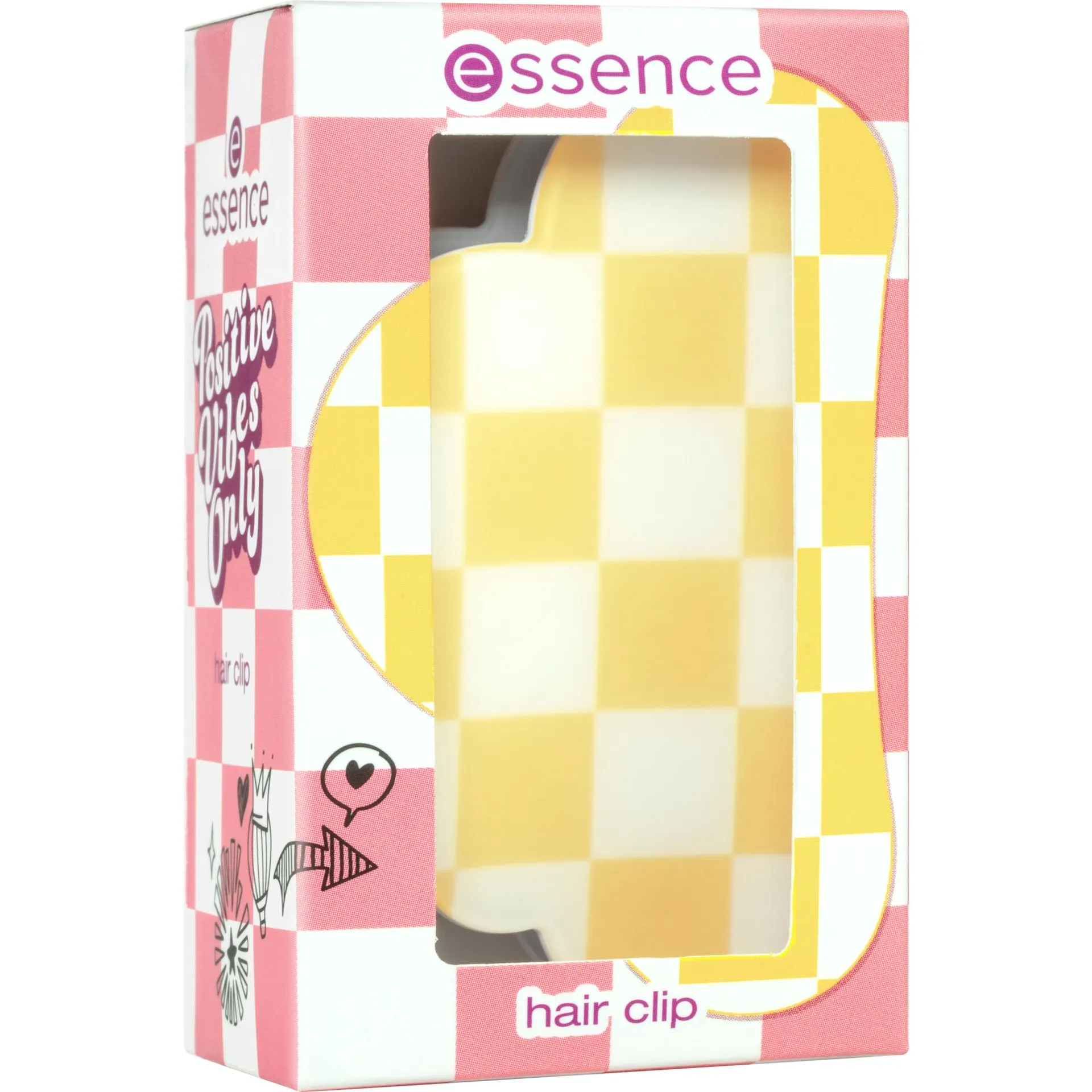 Pinza para el pelo Positive Vibes Only