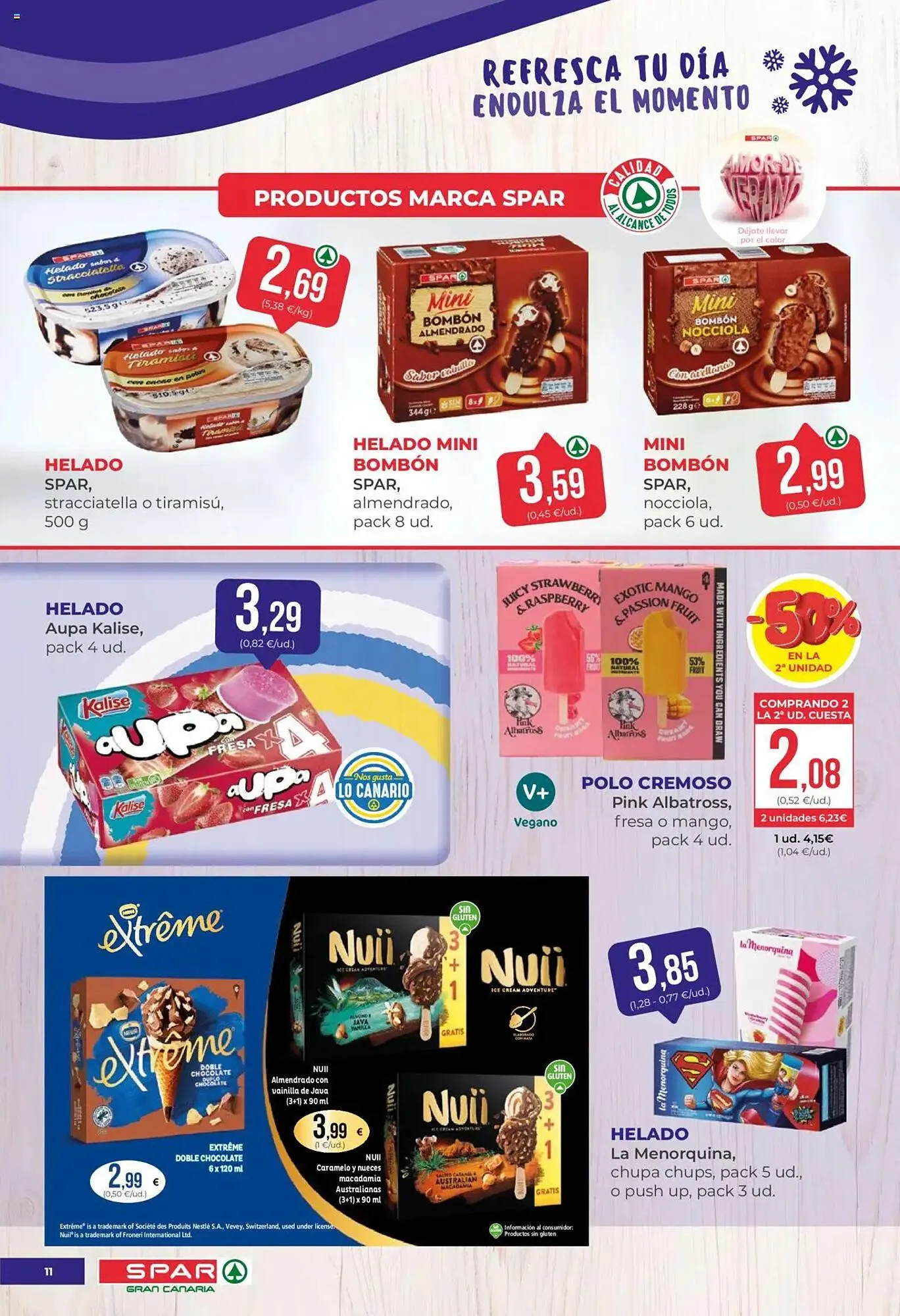 Catálogo de Folleto SPAR Gran Canaria 27 de junio al 10 de julio 2025 - Página 11