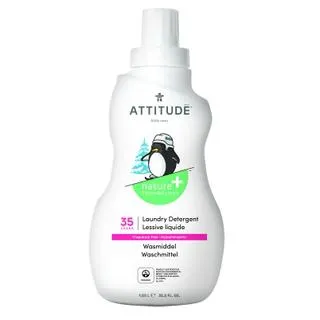 Detergente Sin Perfume eco lavadoras líquido Attitude 1050 ml