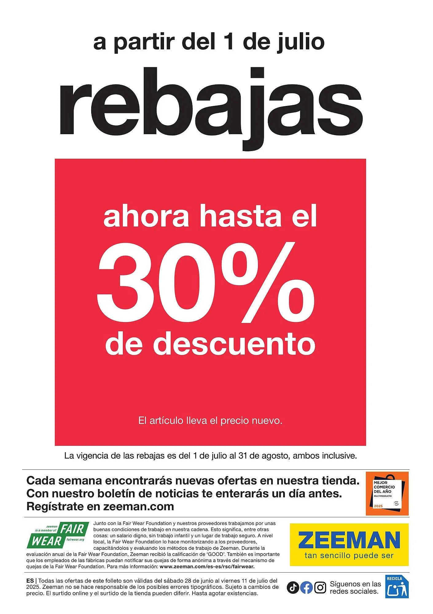 Catálogo de Folleto Zeeman 28 de junio al 11 de julio 2025 - Página 18