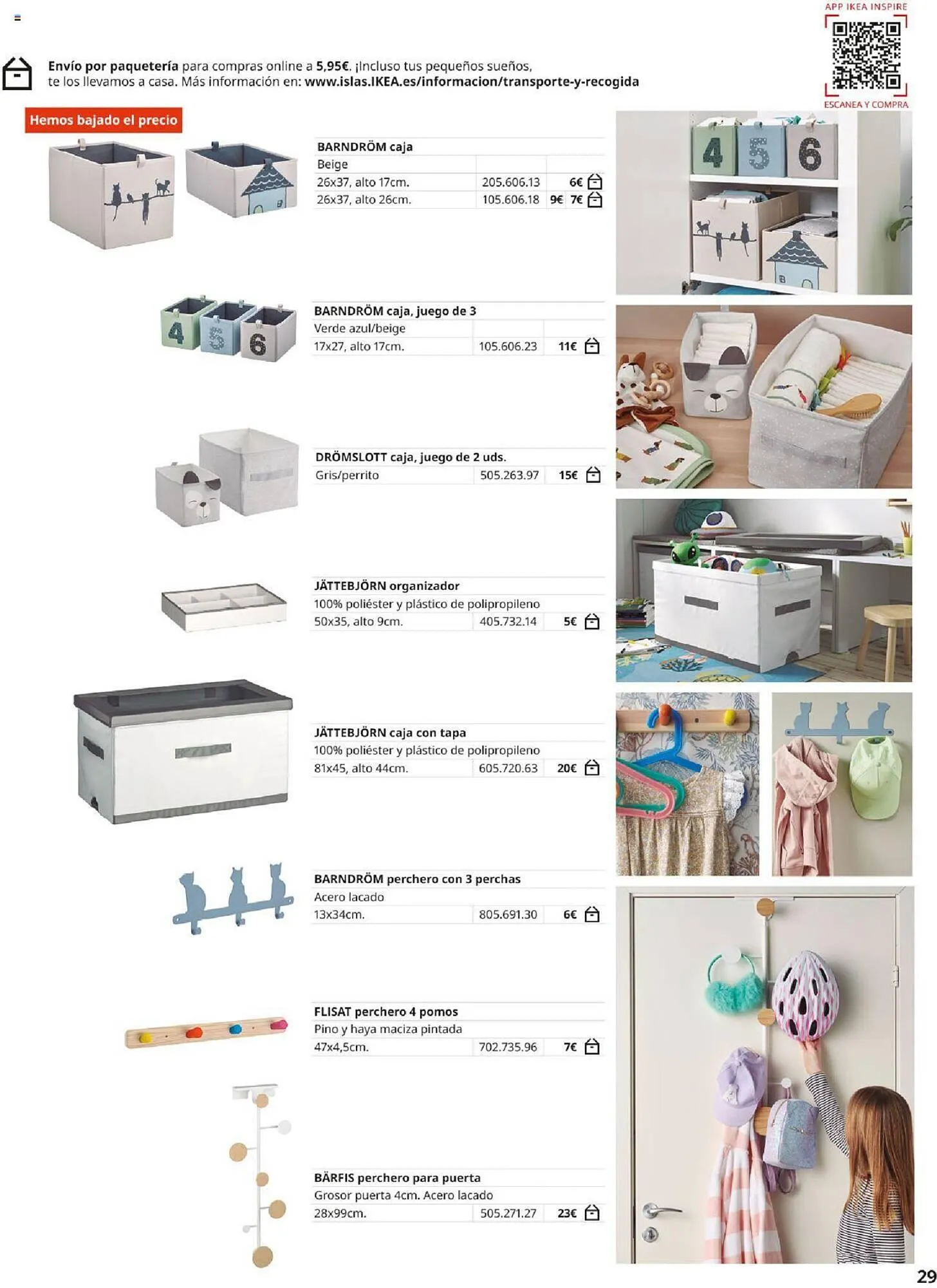 Catálogo de Folleto Almacenaje Infantil IKEA 18 de septiembre al 31 de enero 2025 - Página 29