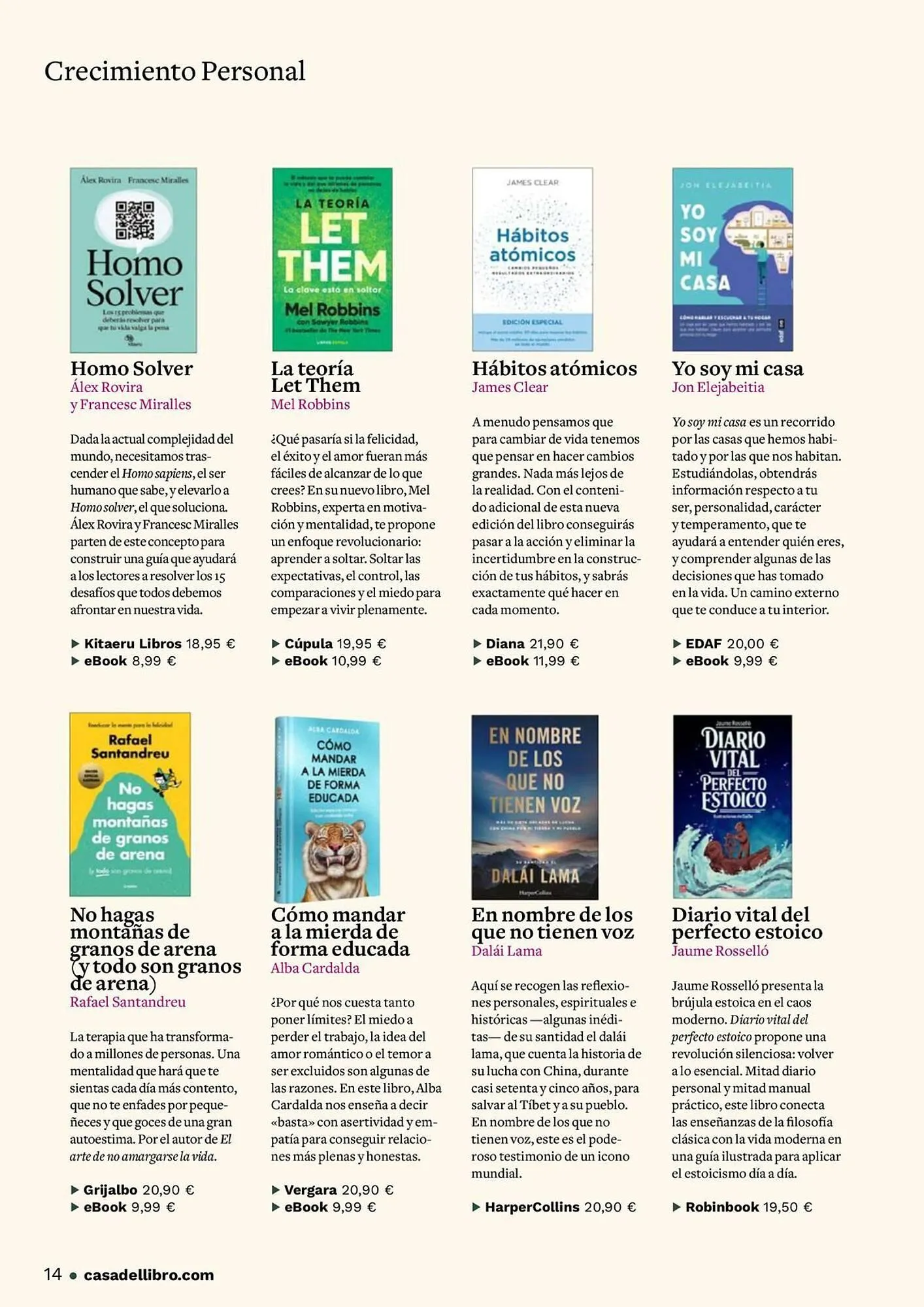 Catálogo de Catálogo Casa del Libro 15 de octubre al 30 de noviembre 2025 - Página 14