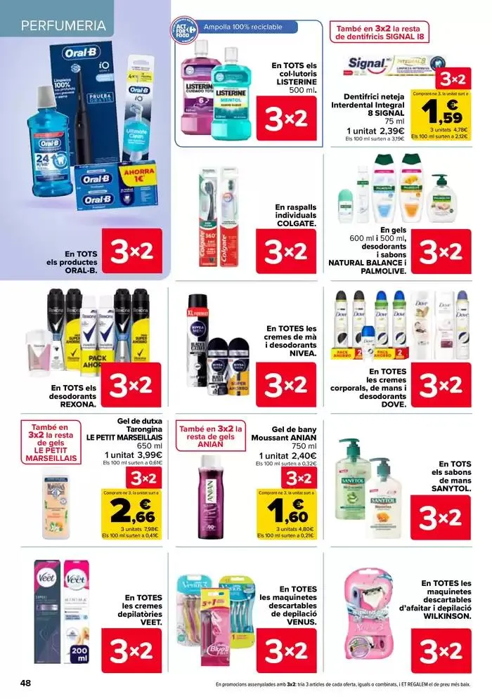 Catálogo de 50% QUE VUELVE + 3x2 10 de abril al 21 de abril 2025 - Página 48