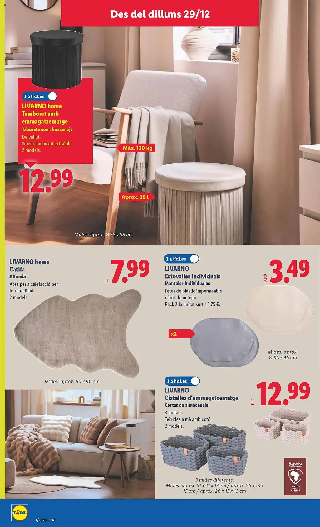 Catálogo de Catálogo Lidl 29 de diciembre al 4 de enero 2026 - Página 12