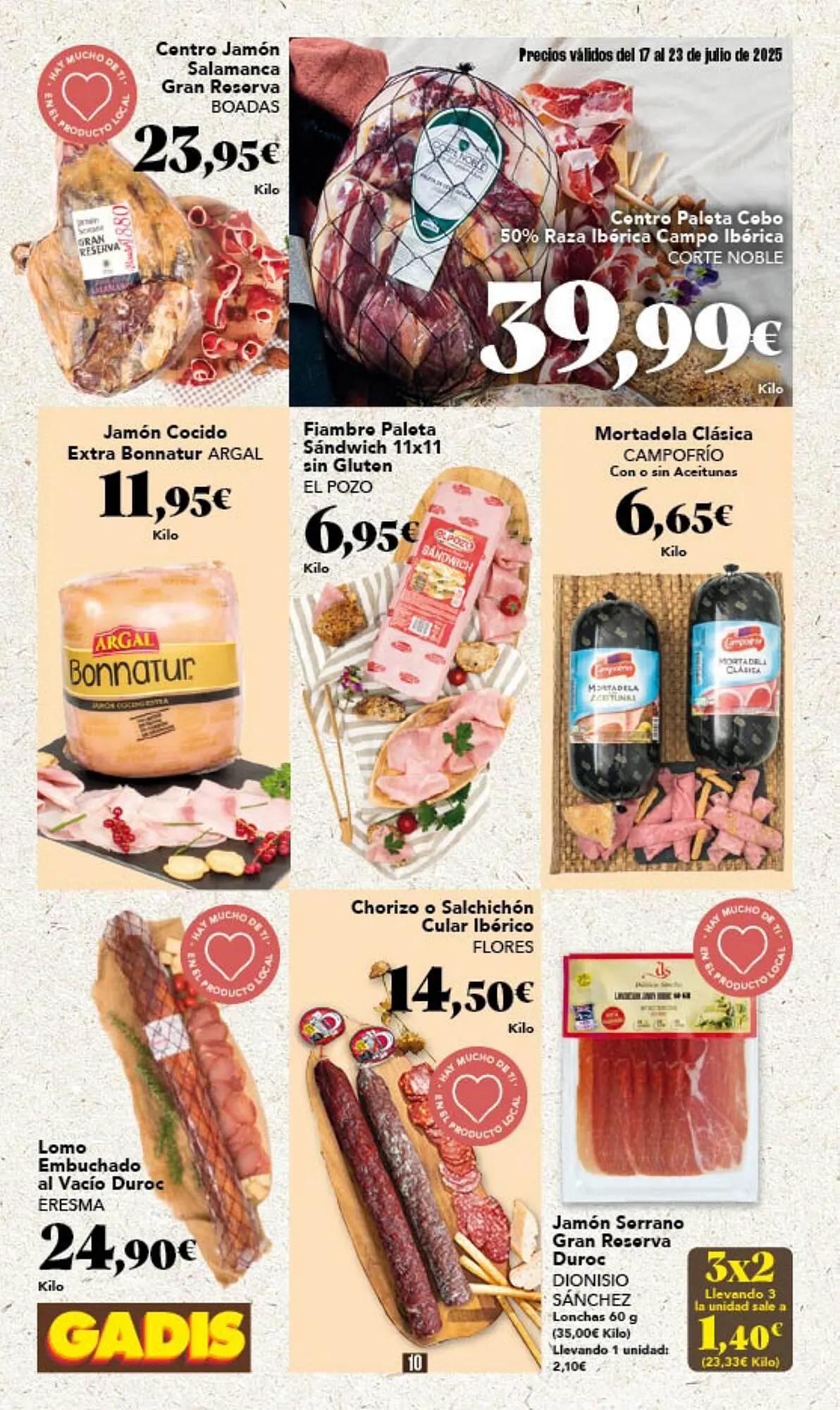 Catálogo de Folleto Gadis 17 de julio al 23 de julio 2025 - Página 10
