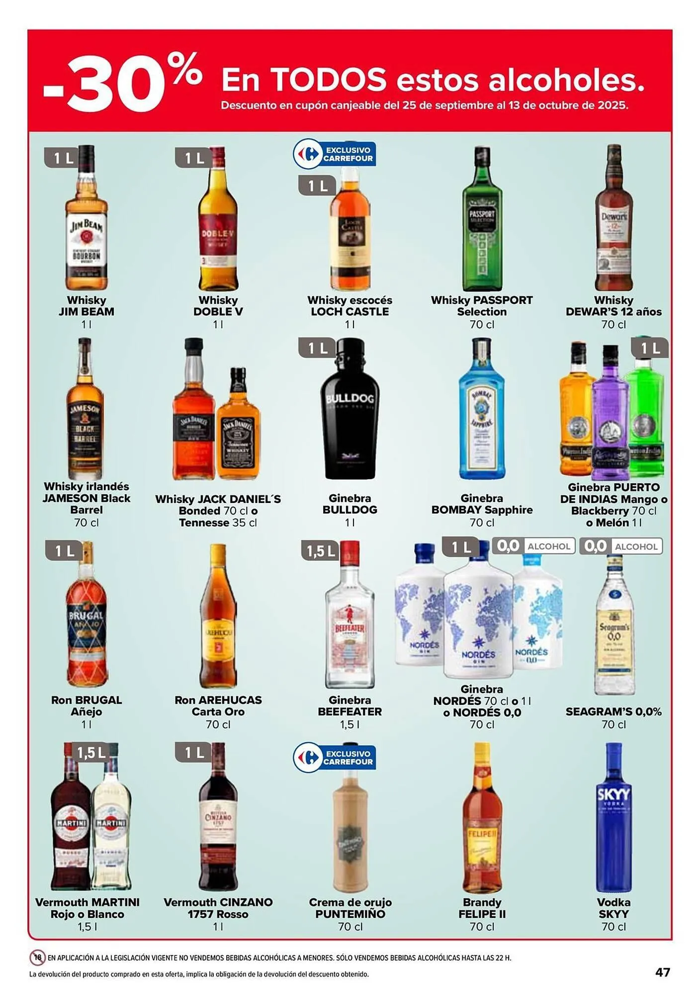 Catálogo de Folleto Carrefour 11 de septiembre al 24 de septiembre 2025 - Página 47