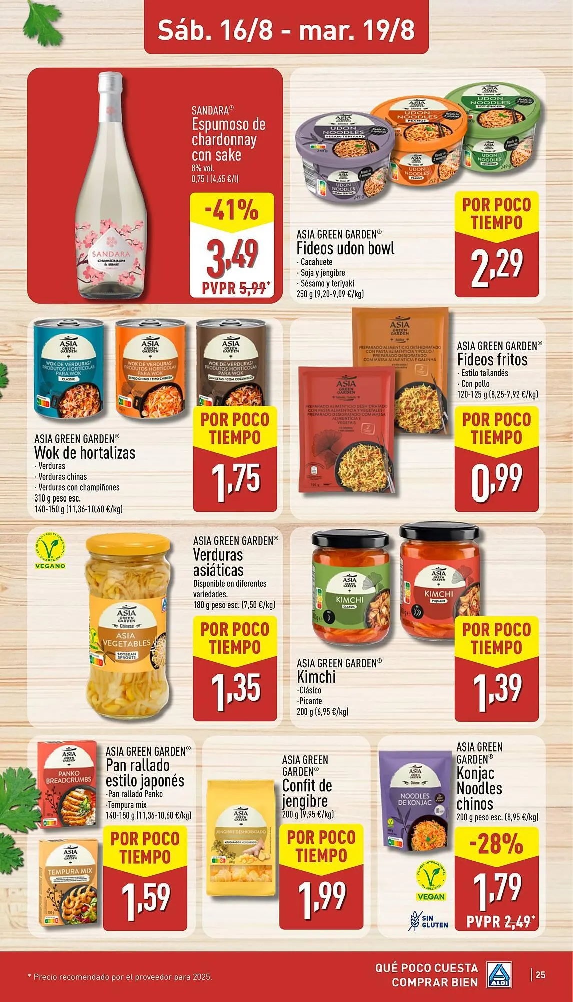 Catálogo de Folleto ALDI 11 de agosto al 17 de agosto 2025 - Página 25