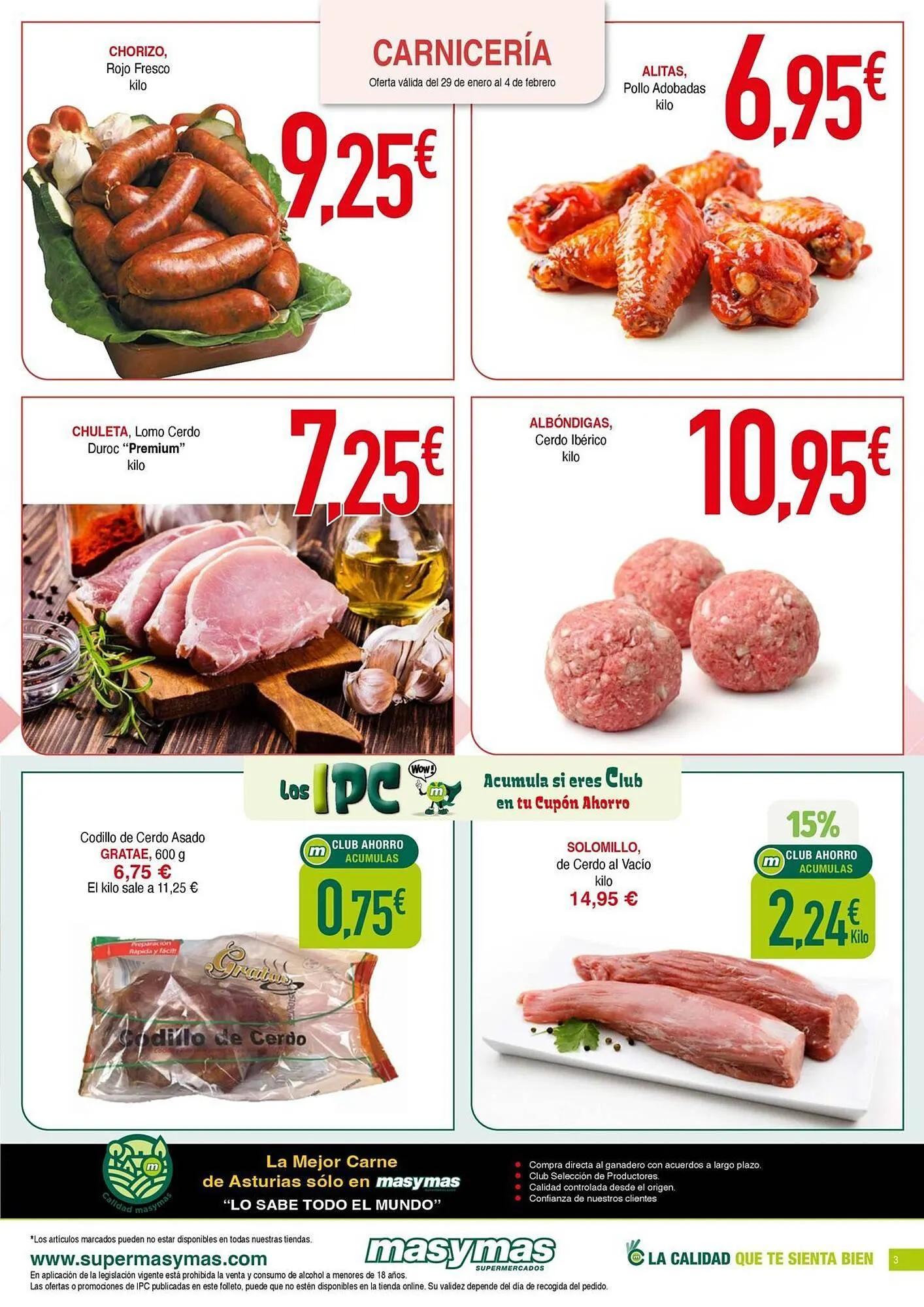 Catálogo de Folleto Masymas 29 de enero al 25 de febrero 2026 - Página 3