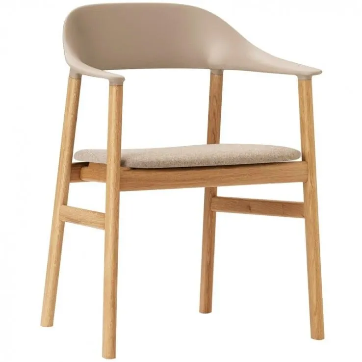 Silla Herit Arms Tapizada
