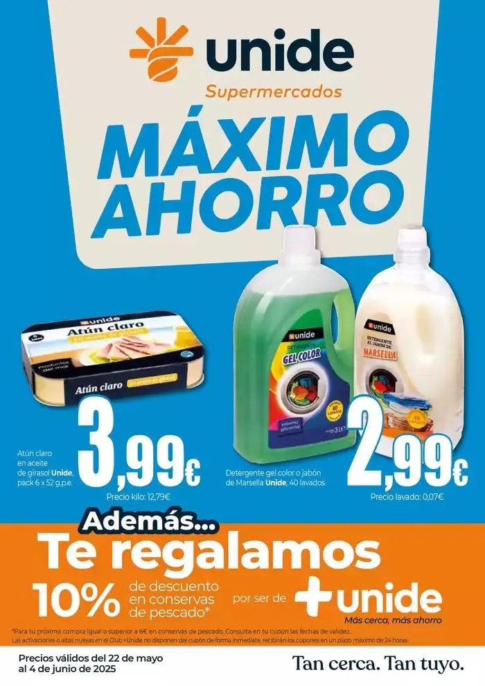 Máximo Ahorro en UNIDE Super - 1