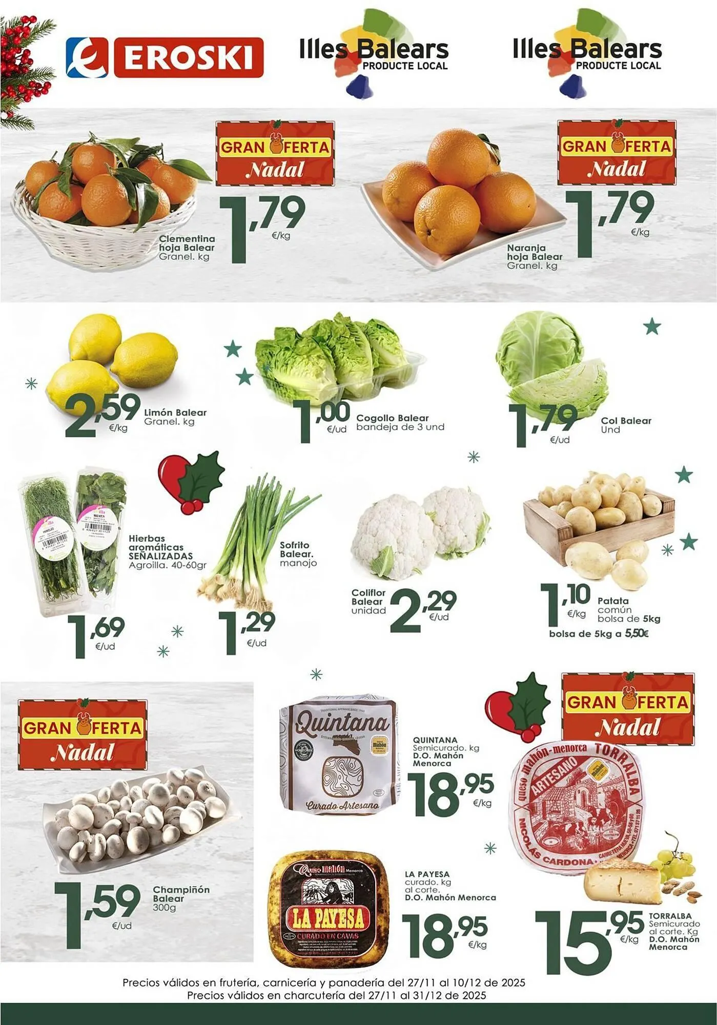 Catálogo de Folleto Eroski 27 de noviembre al 31 de diciembre 2025 - Página 2