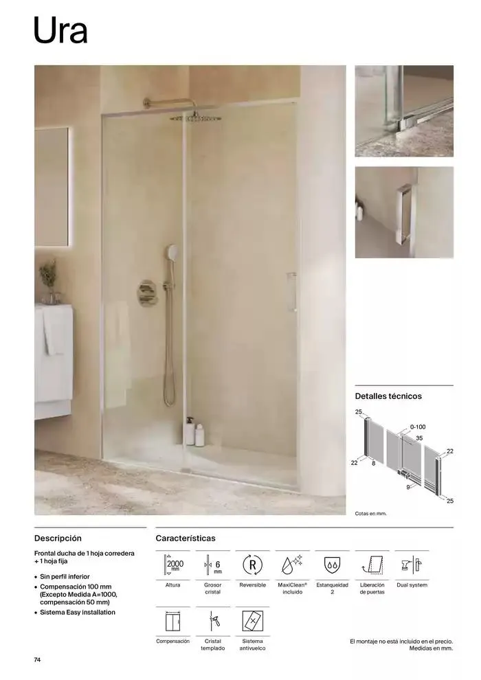 Catálogo de Mamparas de Baño 9 de enero al 31 de diciembre 2025 - Página 76