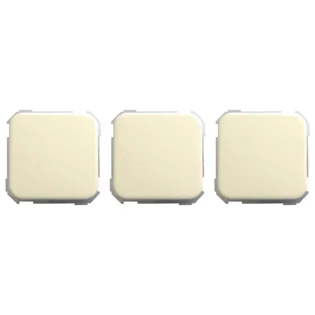 Pack 3 conmutadores "simon 31" marfil