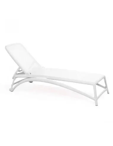Tumbona de jardín Atlántico Nardi Blanca