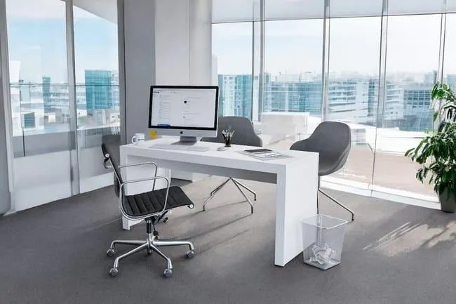 Mesa de escritorio boss blanco