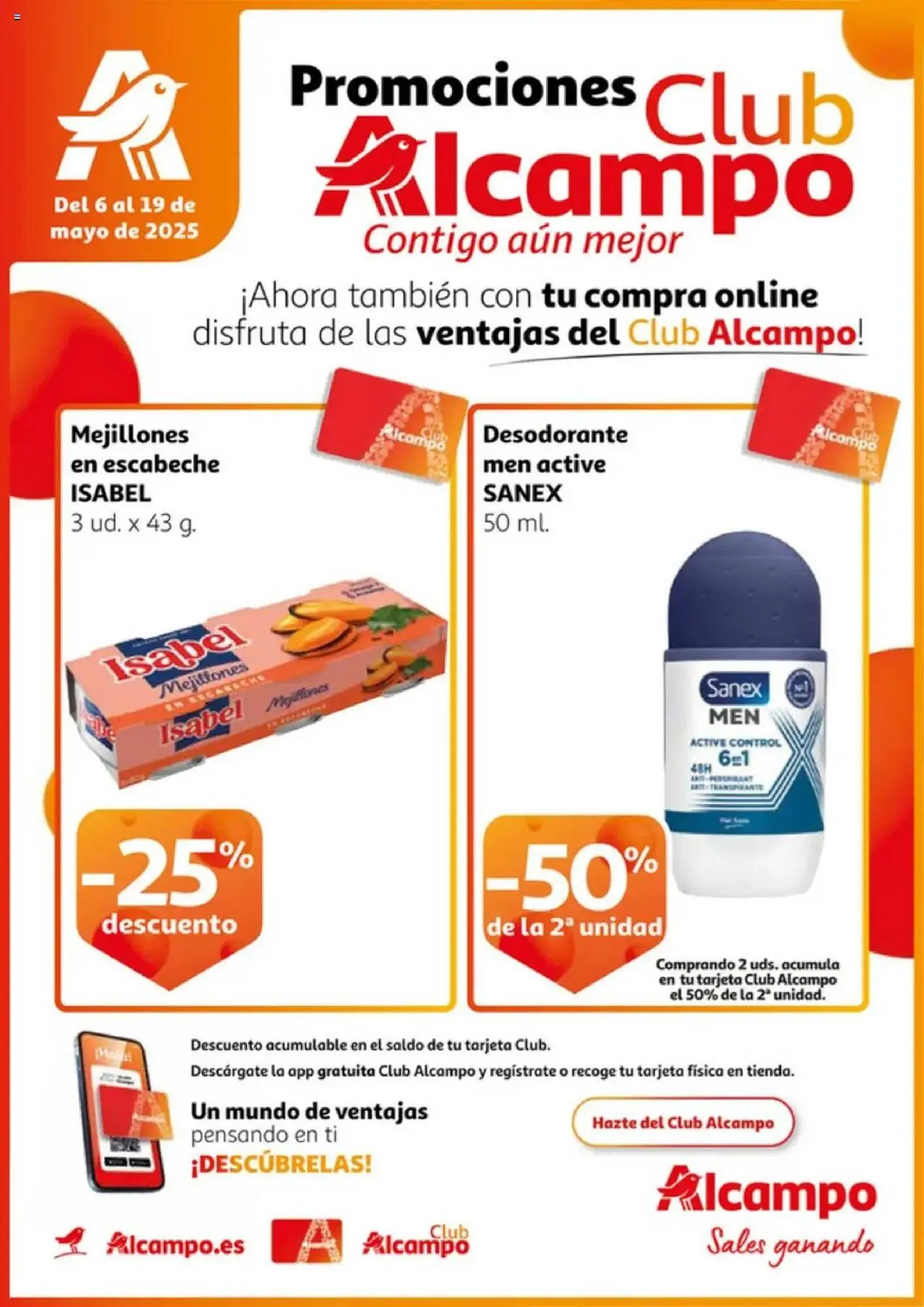 Catálogo de Folleto Alcampo 6 de mayo al 19 de mayo 2025 - Página 1