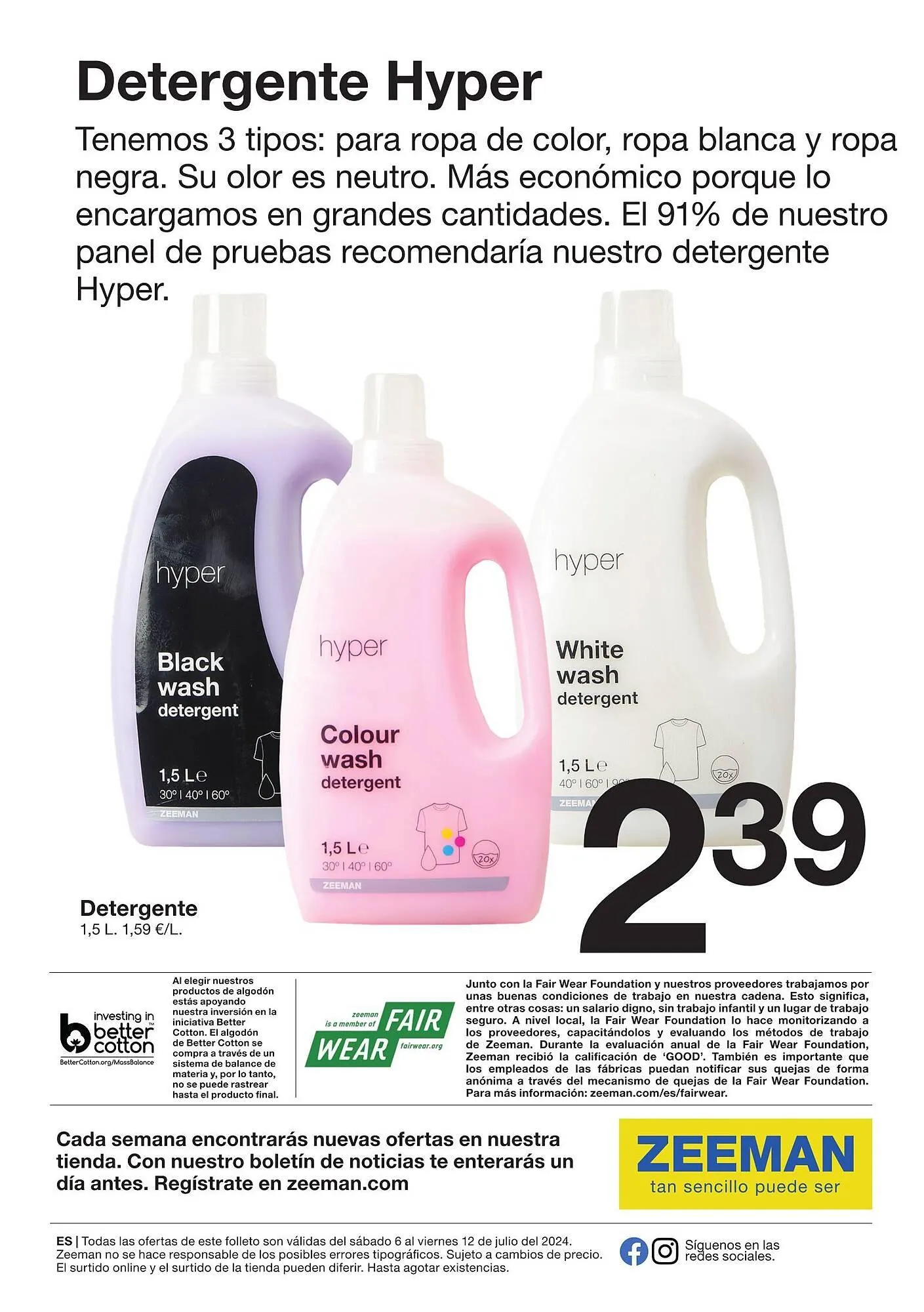 Catálogo de Folleto Zeeman 6 de julio al 12 de julio 2024 - Página 13