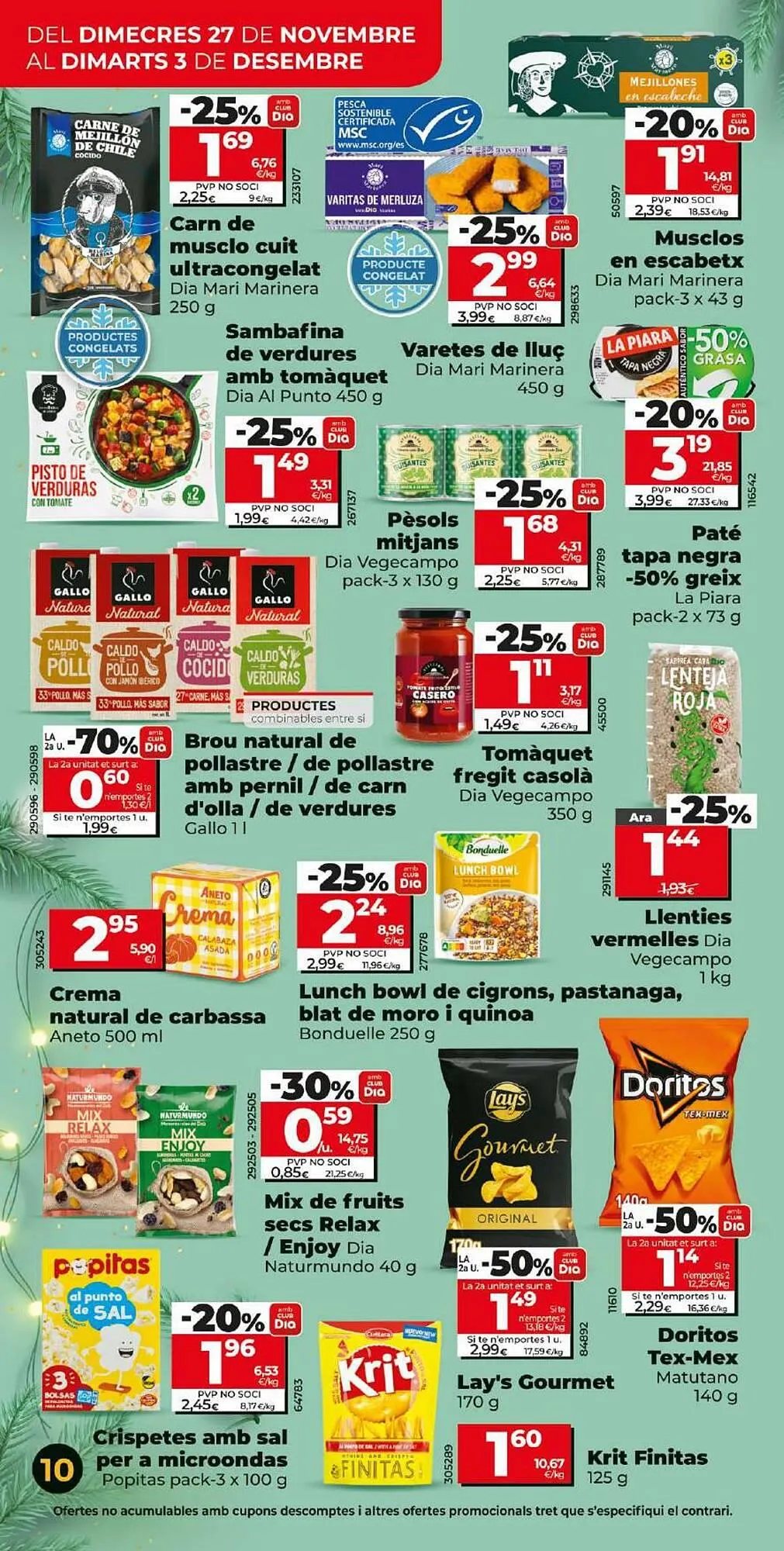 Catálogo de Folleto Maxi Dia 27 de noviembre al 3 de diciembre 2024 - Página 10