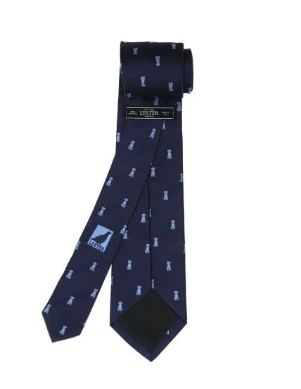 Corbata perros Azul/azul