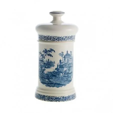 Tarro botica grande azul