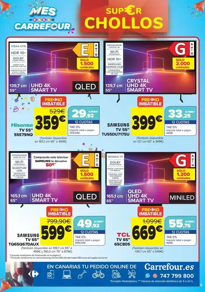 Catálogo de CHOLLOS NO ALIMENTACION 13 de mayo al 26 de mayo 2025 - Página 5