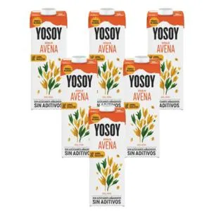 Pack 6 uds Bebida de Avena Sin Gluten YOSOY 1L