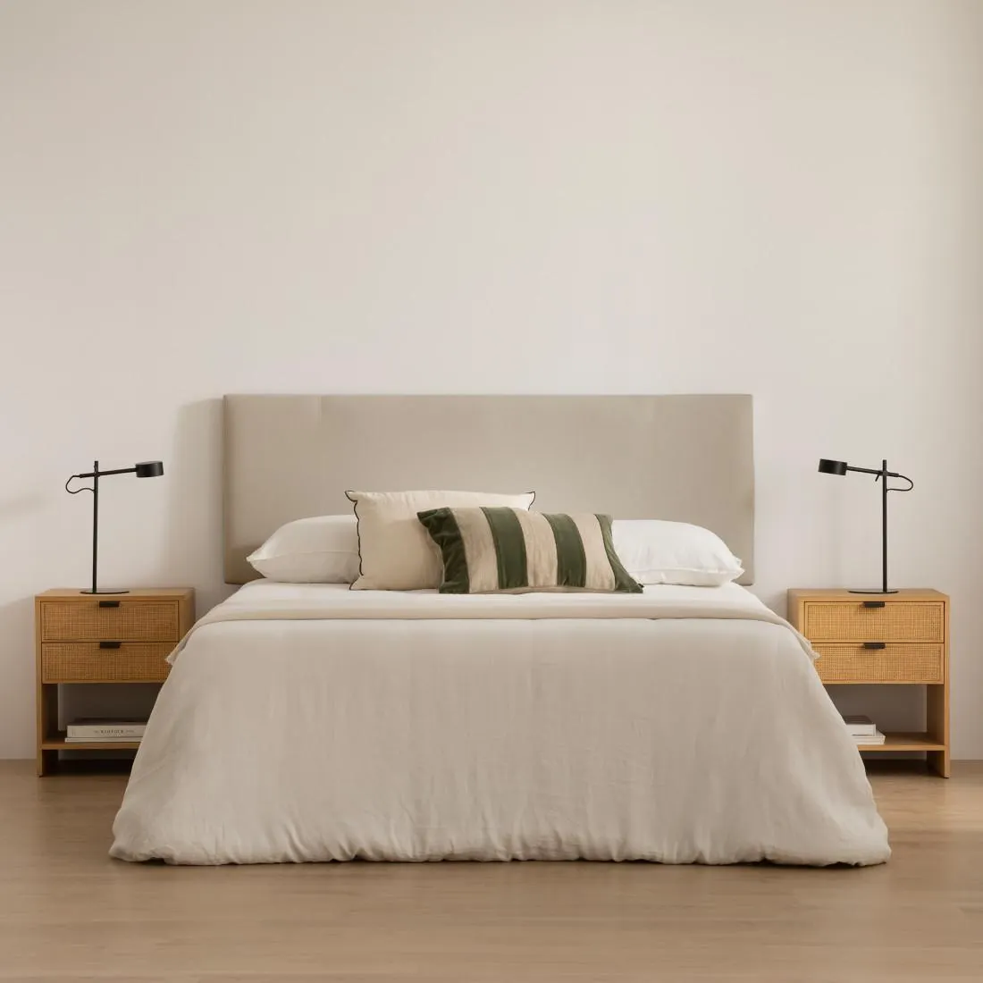 Cabecero tapizado personalizable