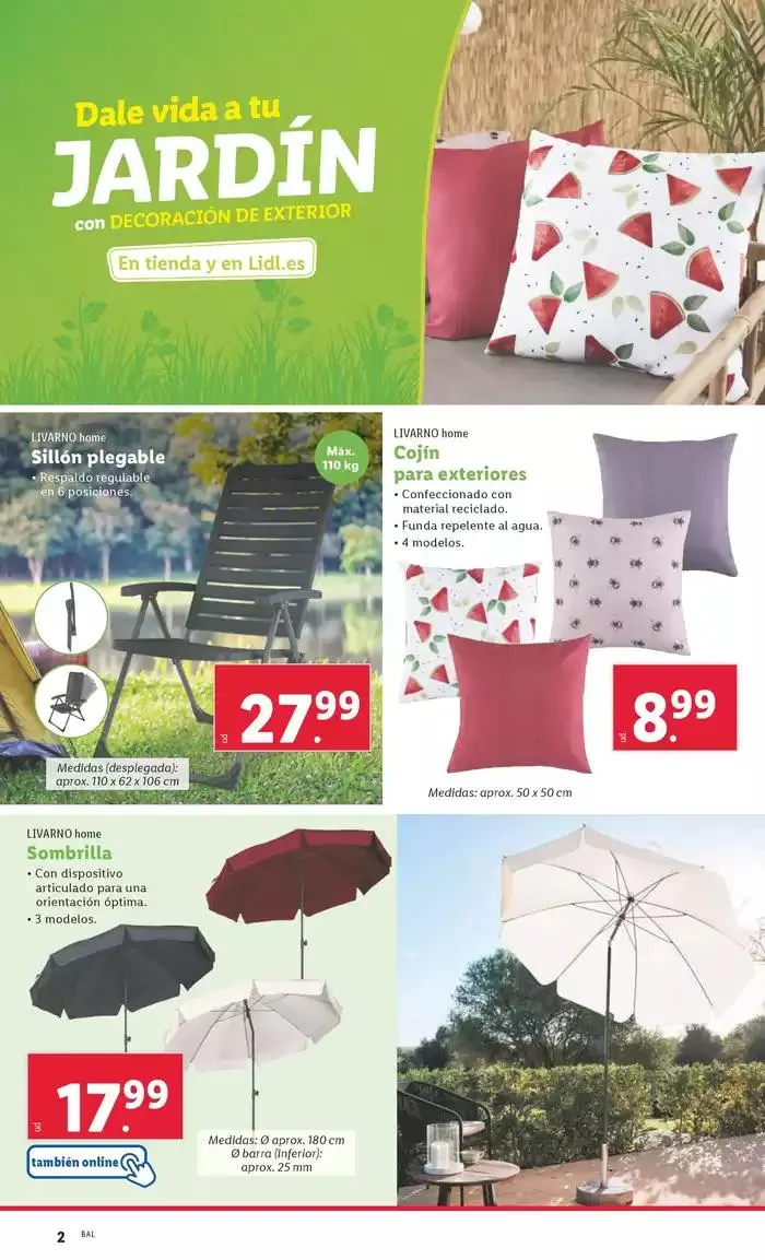 Catálogo de ¡Bazar Lidl! Ofertas válidas del 17/03 al 23/03 17 de marzo al 23 de marzo 2025 - Página 2