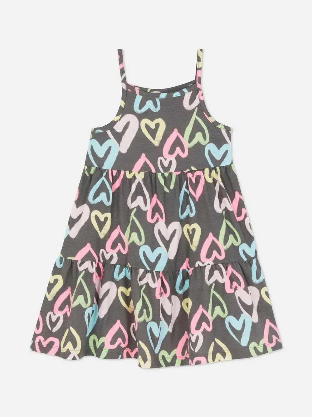 1,5-8 años | Vestido con tirantes a capas