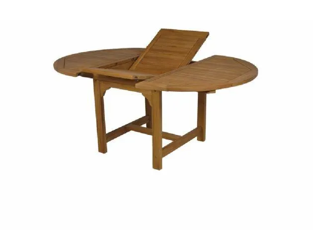 Mesa redonda extensible.