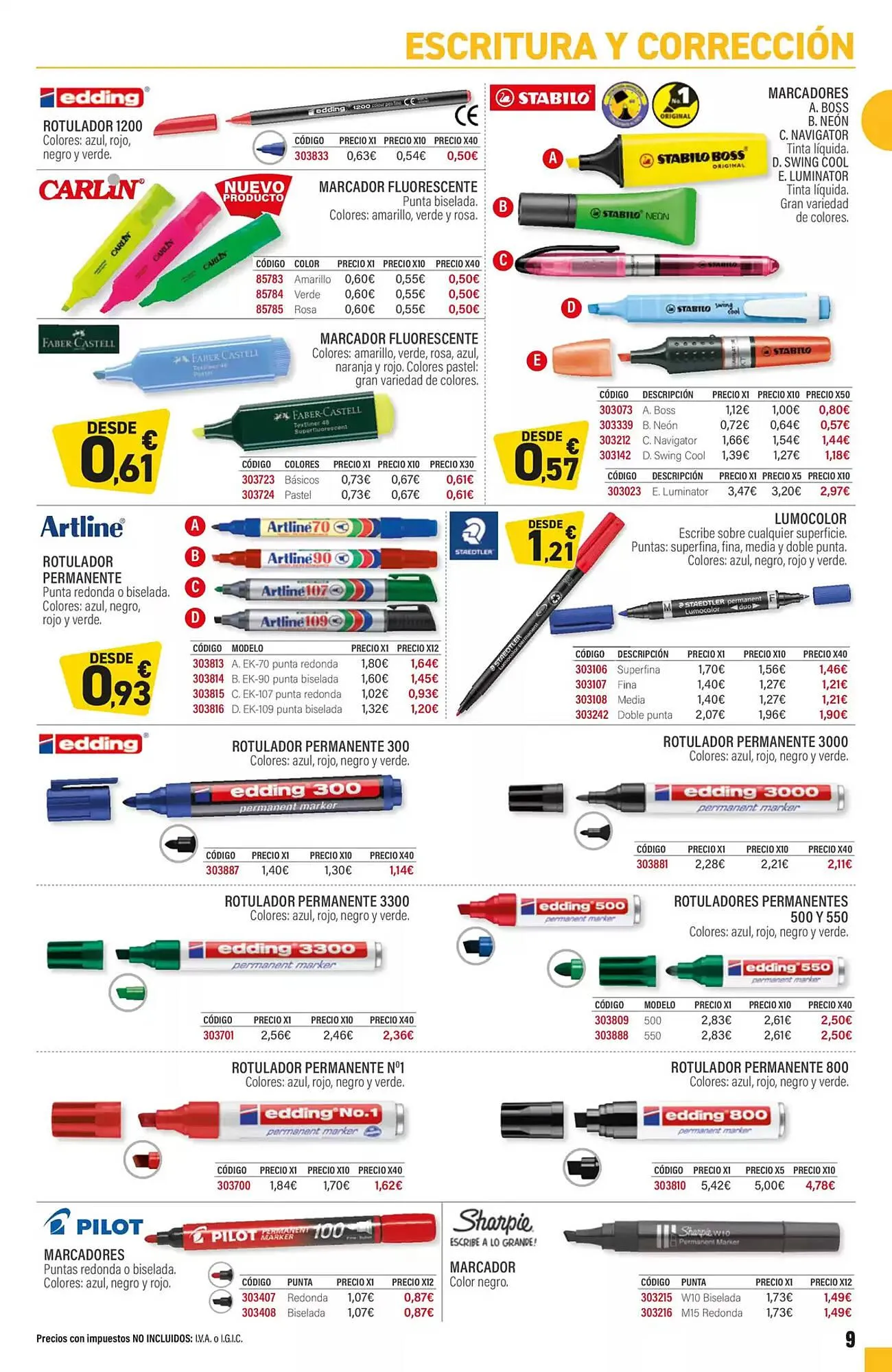 Catálogo de Folleto Carlin 14 de octubre al 5 de febrero 2025 - Página 9
