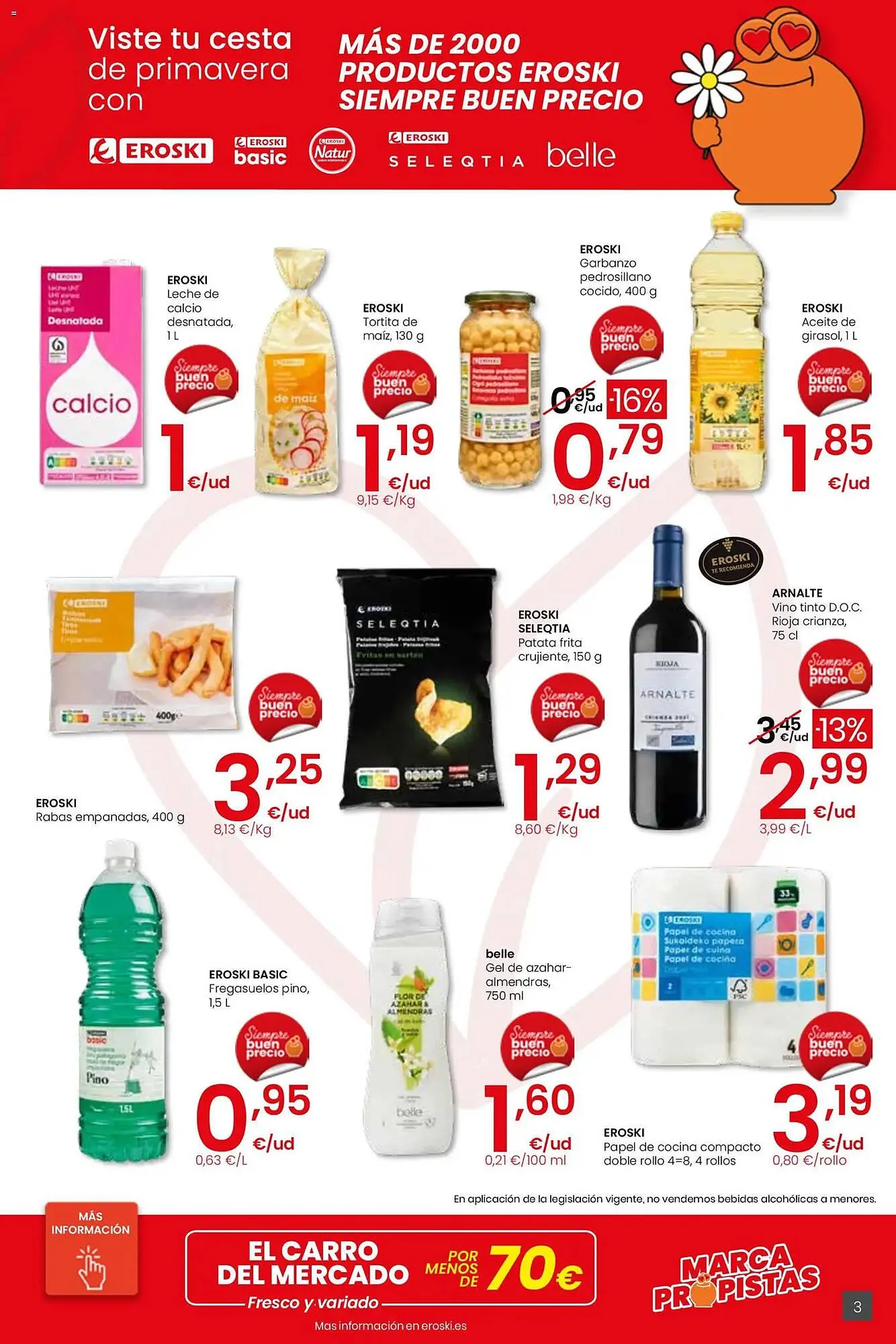 Catálogo de Folleto Eroski 12 de marzo al 25 de marzo 2026 - Página 3