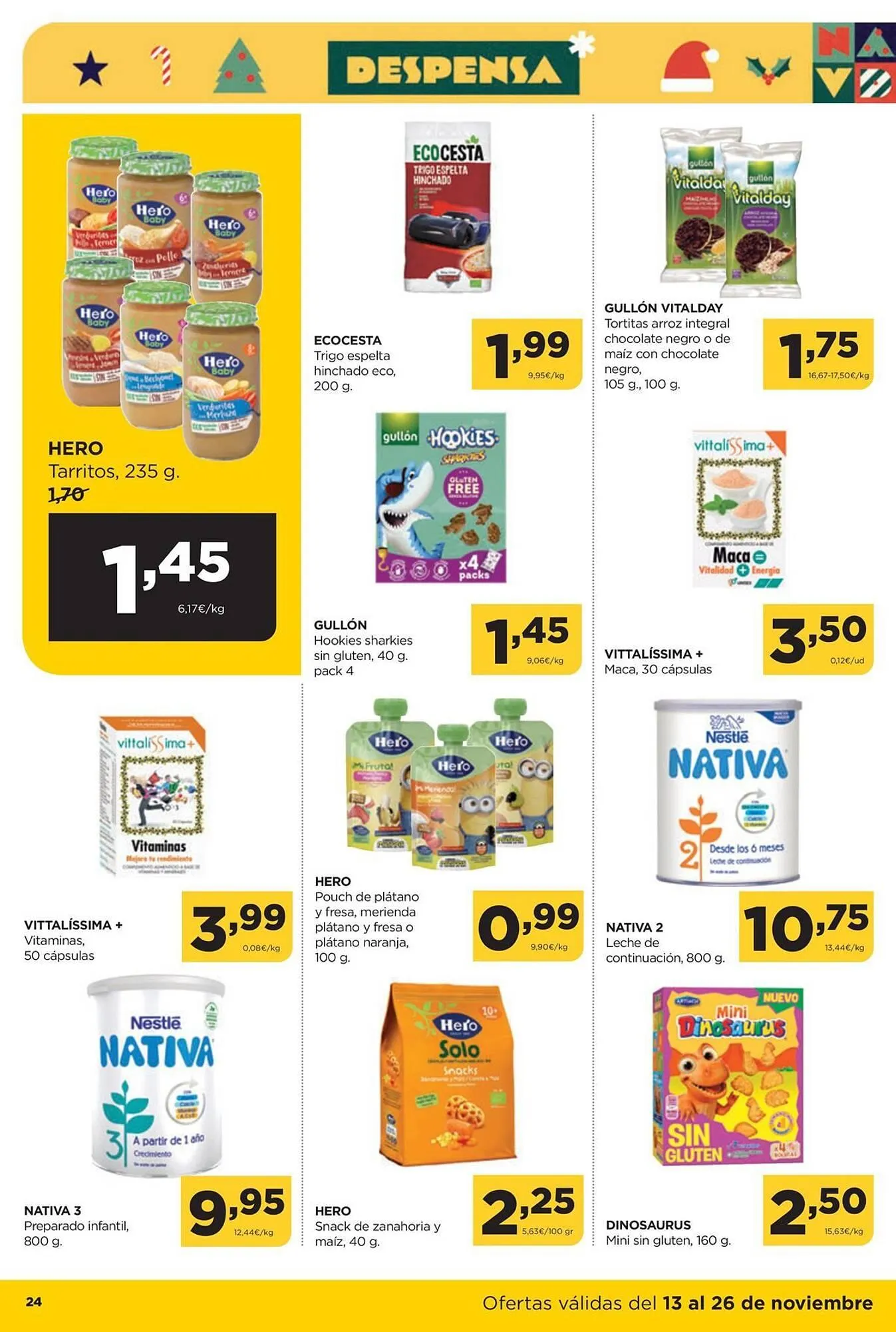 Catálogo de Folleto Alimerka 13 de noviembre al 26 de noviembre 2025 - Página 26