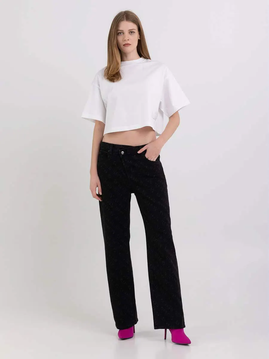 Vaqueros de corte tapered Zelma