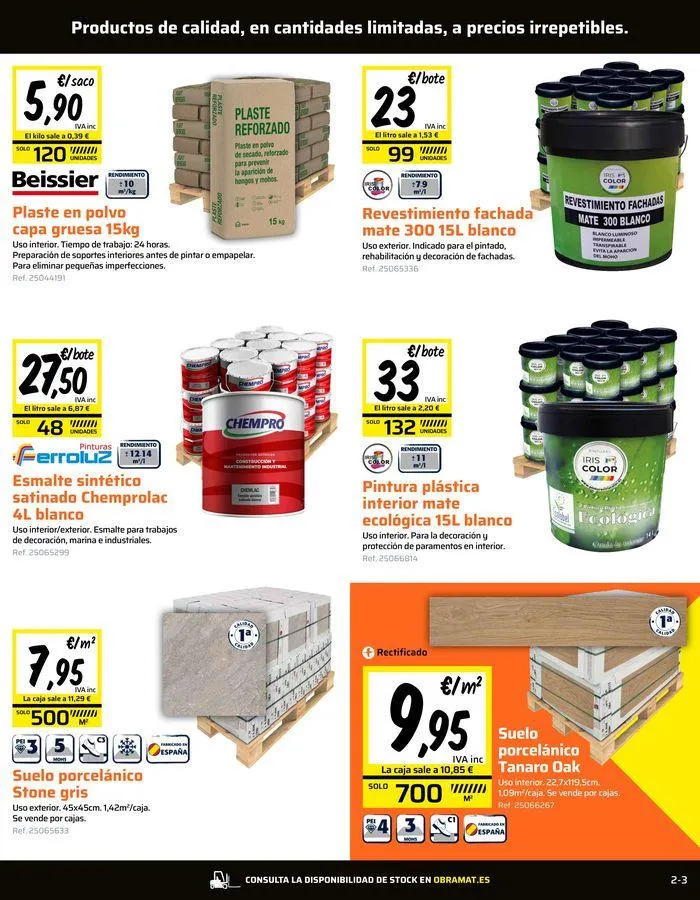 Catálogo de Folleto Obramat 25 de junio al 8 de julio 2024 - Página 3