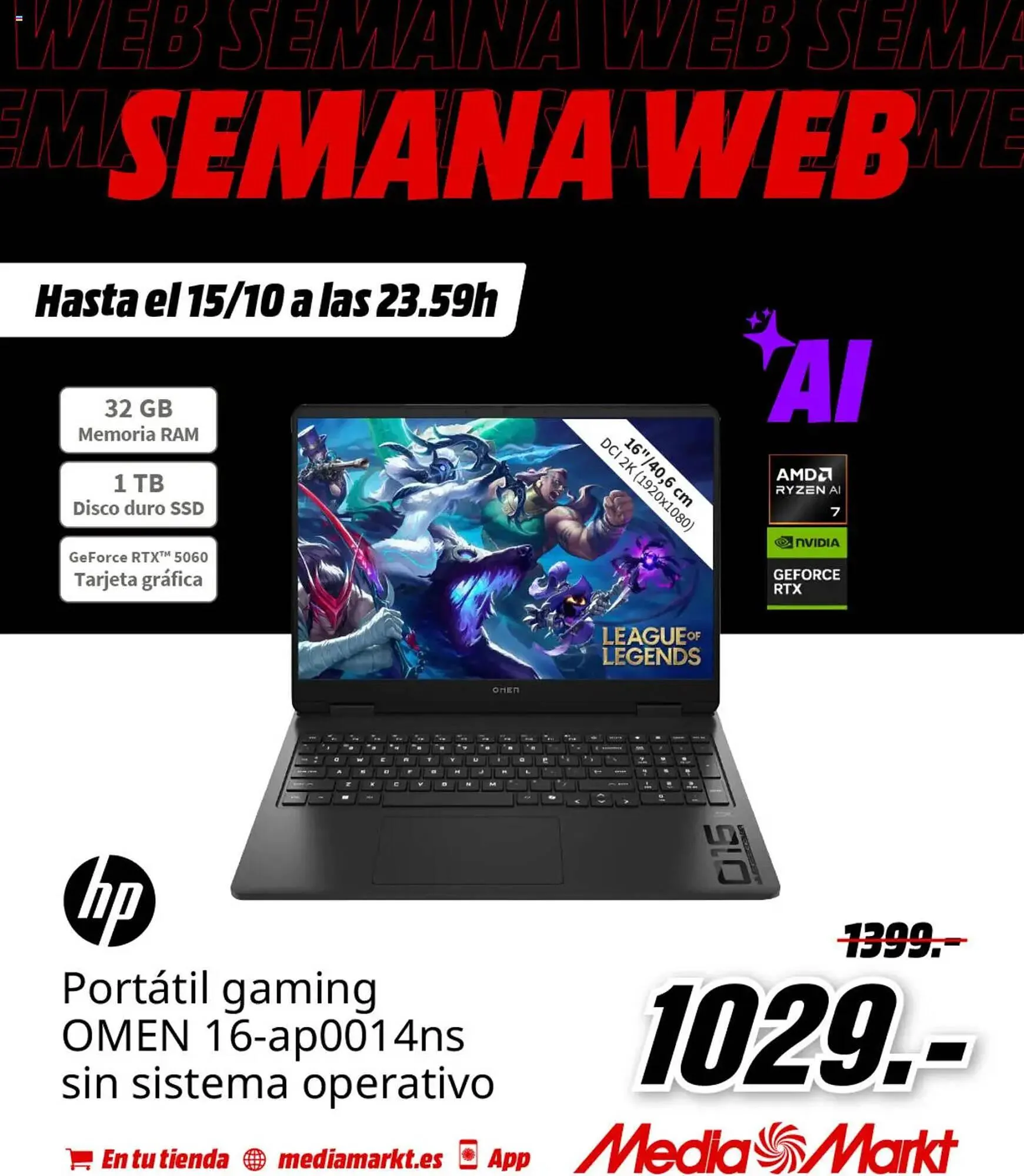 Catálogo de Folleto MediaMarkt 8 de octubre al 15 de octubre 2025 - Página 2