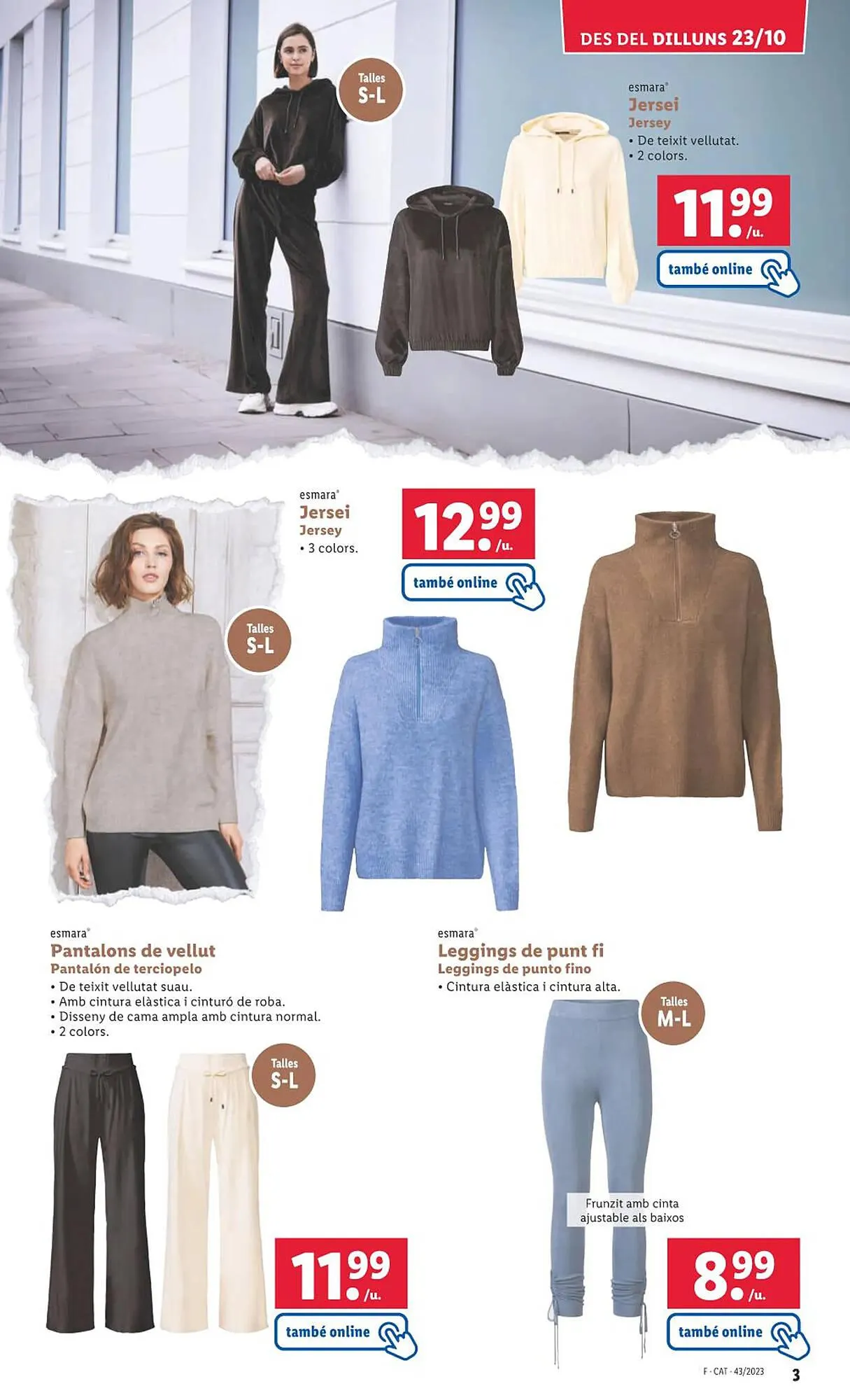 Catálogo de Folleto Lidl 23 de octubre al 27 de octubre 2023 - Página 3