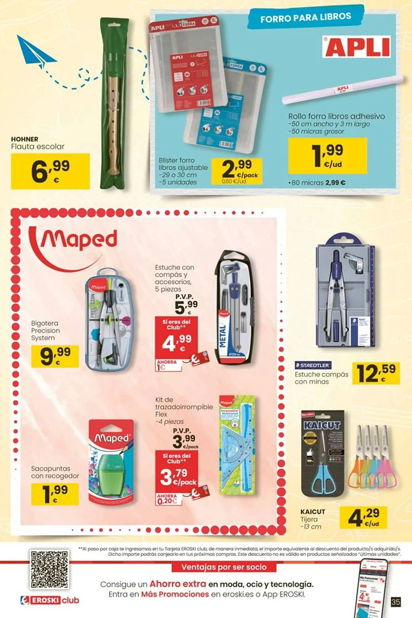 Catálogo de Folleto Eroski 21 de agosto al 17 de septiembre 2025 - Página 35