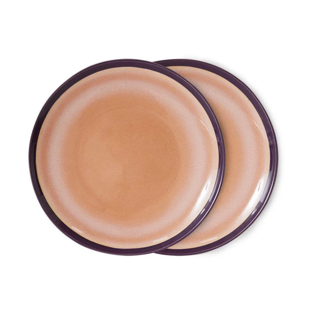 Plato 70's Ø27,5 cm 2 piezas