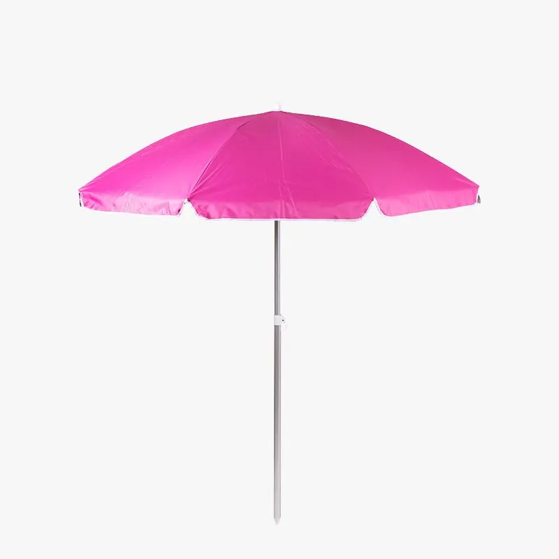 SOMBRILLA DE PLAYA RECLINABLE 200CM VARIOS COLORES