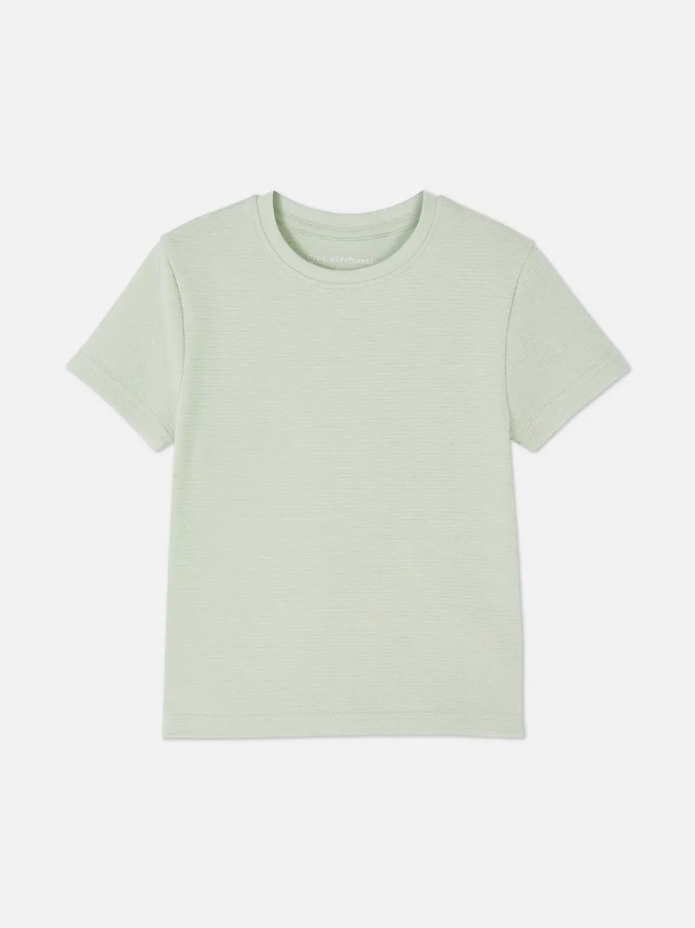 Camiseta de manga corta con textura