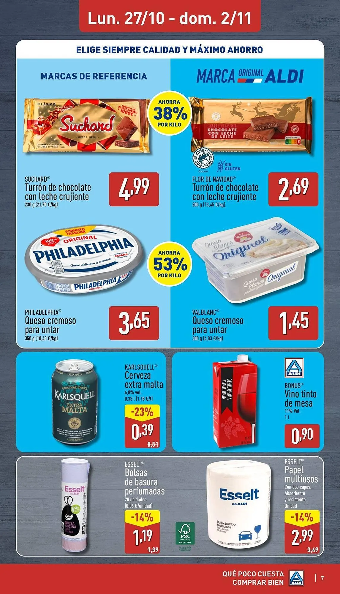 Catálogo de Folleto ALDI 27 de octubre al 2 de noviembre 2025 - Página 7