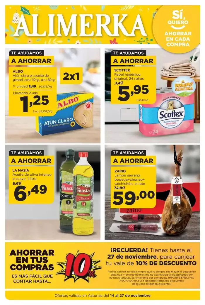 Catálogo de Quincenal del 14 al 27 de noviembre Asturias 14 de noviembre al 27 de noviembre 2024 - Página 1