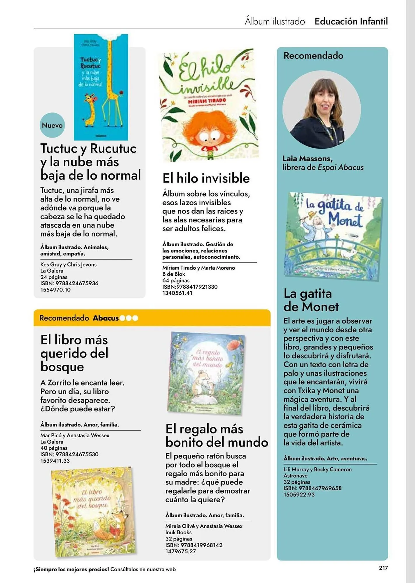 Catálogo de Catálogo Abacus 20 de abril al 31 de agosto 2027 - Página 219